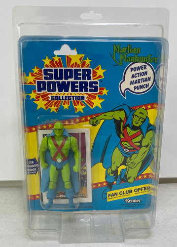 Super Powers Martian Manhunter 1985 Kenner 23 Back