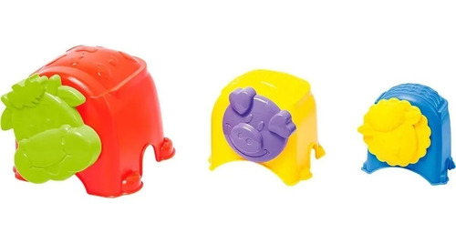 Imagen 2 de 3 de Juego De Encastre Anima Cubos Rivaplast