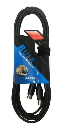 Proel Bulk410lu5 Cable Midi Bulk 5 Metros Nuevo Envio