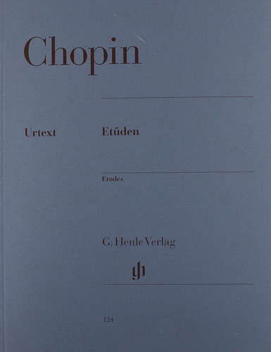 Chopin Etudes Urtext Opus 10 And Opus 25 Etuden (multilingua