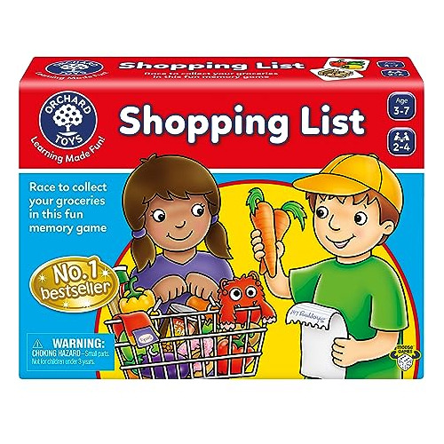 Orchard Toys Lista De Compras De Juegos De Alce Carrera Para