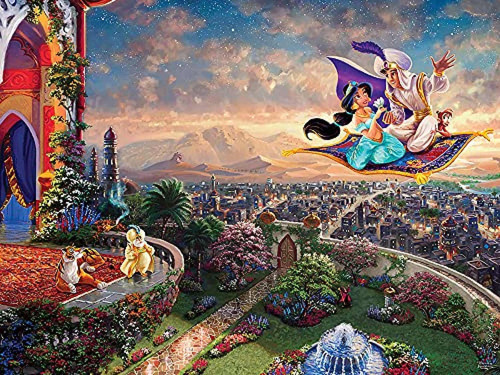 Ceaco Thomas Kinkade The Disney Collection Aladdin - Rompeca