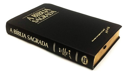 Bíblia Acf Letra Gigante - Preta Luxo - Cód. 3120
