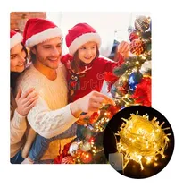 Comprar Luces Árbol Navideño Lineal Con 15 Mts De 200 Leds