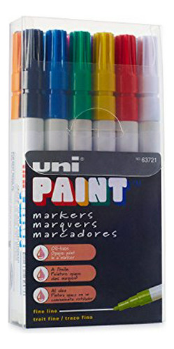 Marcador De Pintura A Base De Aceite Uni-paint Px-21, Punta