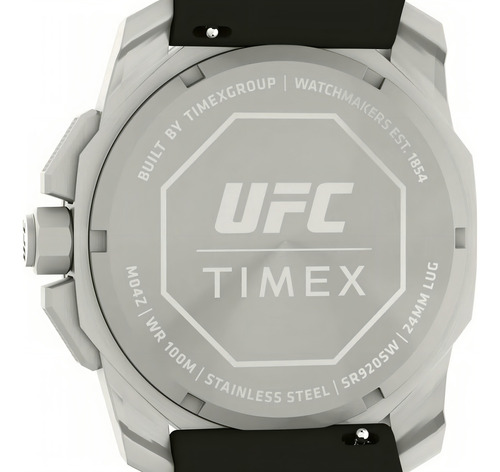 Box Set De Reloj Timex Ufc Icon Chronograph Para Caballero
