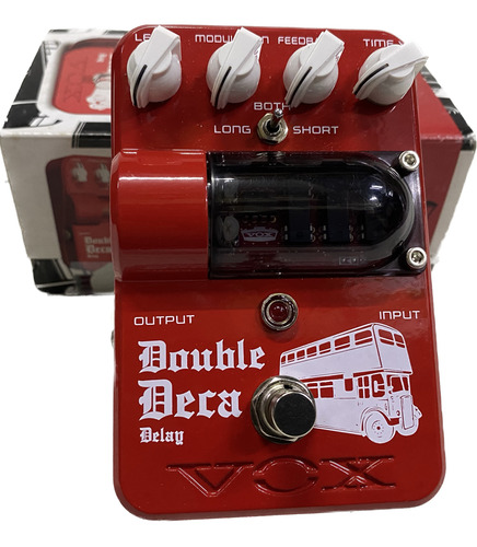 Pedal Vox Guitarra Tonegarage Double Delay Tg2 Dddl Novo