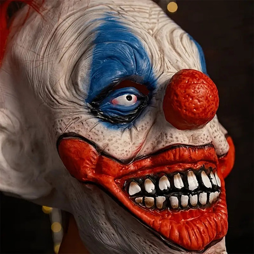 Broma Máscara De Payaso Funky Terror Hallowen Indigo72