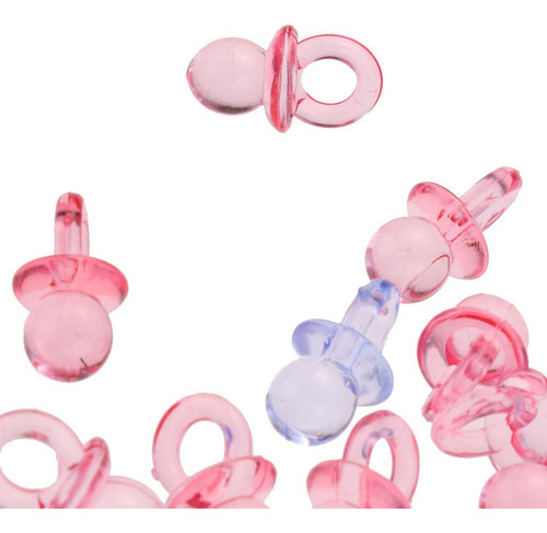 Nuevo 200 Pcs Pequeño Chupón De Bebé Decorción De Shower De