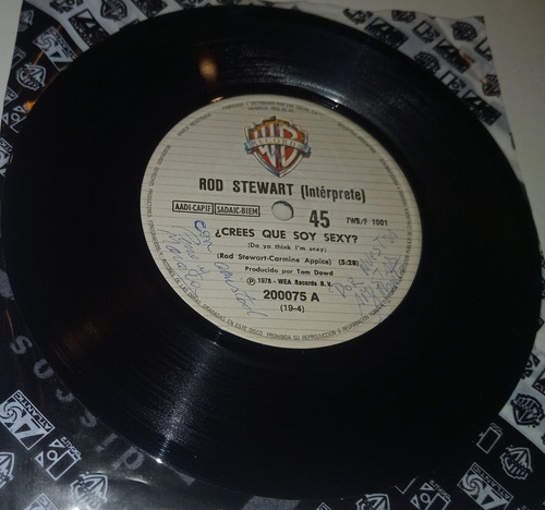 Rod Stewart Crees Que Soy Sexy? Simple Vinilo 