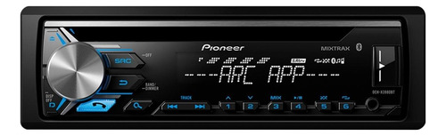 Som automotivo Pioneer DEH X3980BT com USB e bluetooth