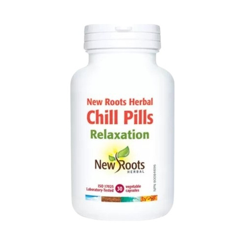 New Roots Herbal Chill Pills 30 Cápsulas Relajación