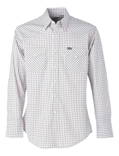 Camisa Vaquera Hombre Wrangler Manga Larga Ro51