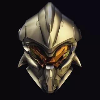 Halo 5 Guardians Casco Helioskrill- Arte Plastico
