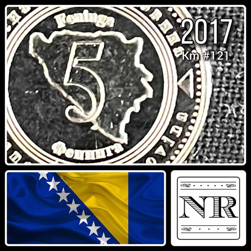 Bosnia Herzegovina - 5 Feninga - Año 2017- Km #121 :