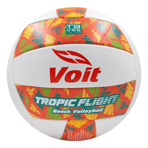 Balón De Voleibol No. 5 Voit Vs100 Tropic Flight Color Naranja