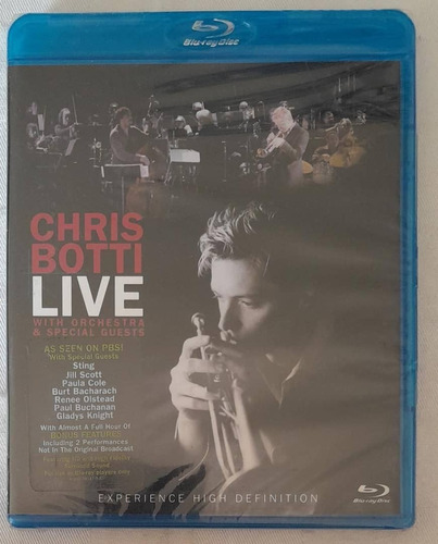 Chris Botti Live Blue Ray Original Nuevo