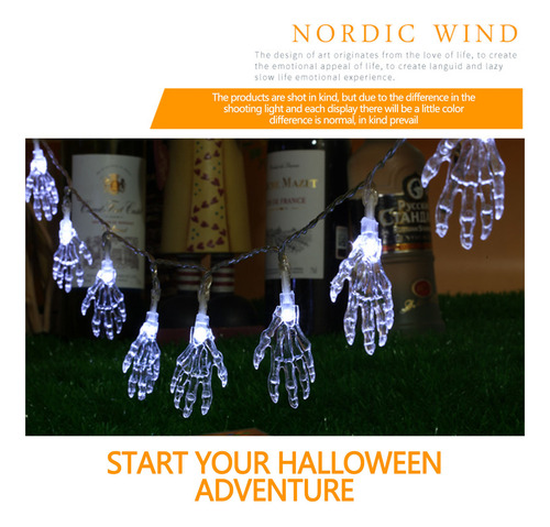 Faroles Led Con Decoración De Halloween De La Marca Ghost Fe