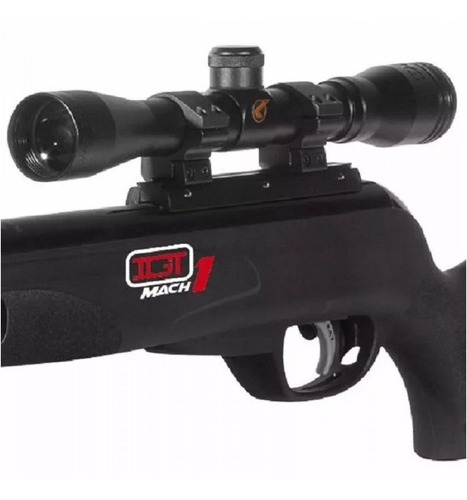Rifle Aire Comprimido Gamo Black Bull Igt Match1 5.5 + Mira
