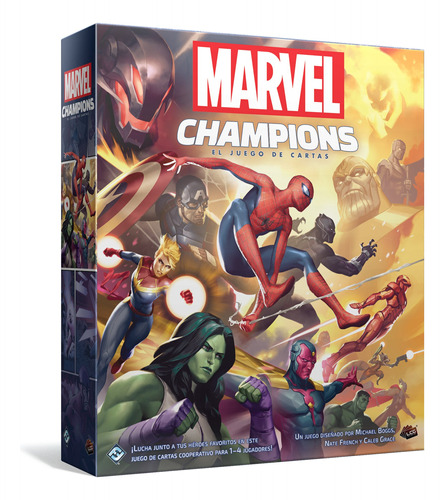Marvel Champions El Juego De Cartas Aldea Juegos