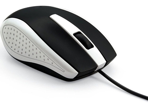 Mouse Verbatim Con Cable/blanco Color Blanco