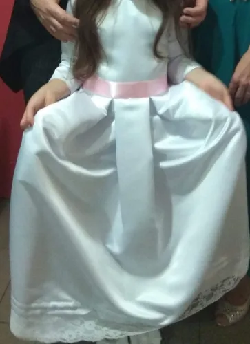 Tela piel de angel para vestido de novia sale
