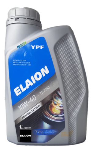 Aceite Ypf Elaion Ts 1040 X 1 Lts Semisintético (f30 10w40)