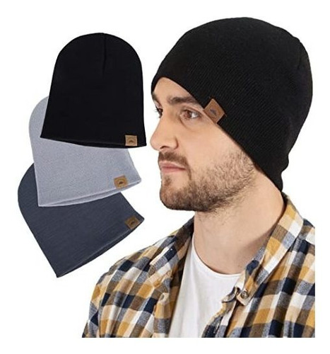 Tough Headwear Knit Beanie Gorro De Invierno Para Hombres Y 