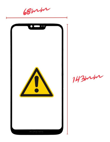 Vidrio Cristal Glass Pantalla Compatible Motorola G7 Play