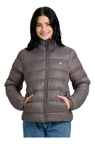 Campera Mujer Brooksfield Abrigo Ultra Liviana Bm7037