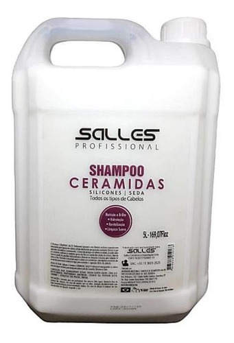 Shampoo De Galao Ceramidas Salles 5 Litros