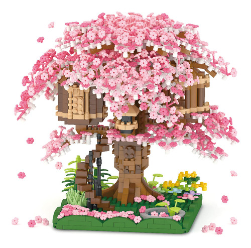 Vziimo Cherry Blossom Bonsai Tree Building Building, Juegos