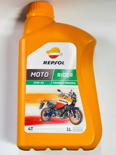 Aceite Premium Mineral 20w50 Rider Repsol