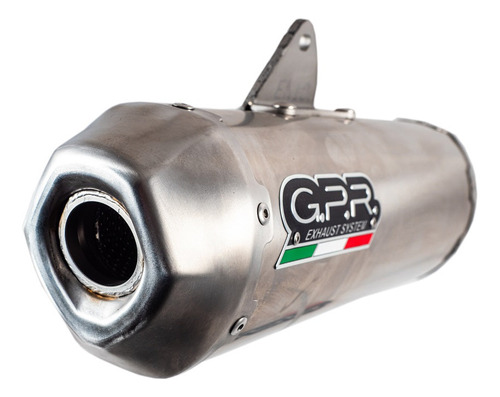 Sistema Completo De Escape Gpr Pentacross Inox Honda Crf250r