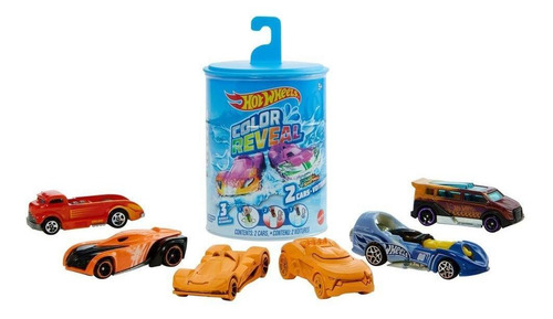 Imagem 2 de 9 de Carrinho Hot Wheels Die Cast Color Reveal 2 Carrinhos Mattel