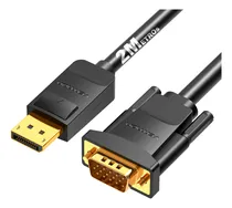 Comprar Cabo Displayport Dp X Vga 2m 2 Metros Monitor Vga Vention