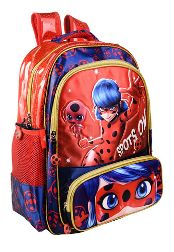 Mochila Primaria Niña Lady Bug 100% Original