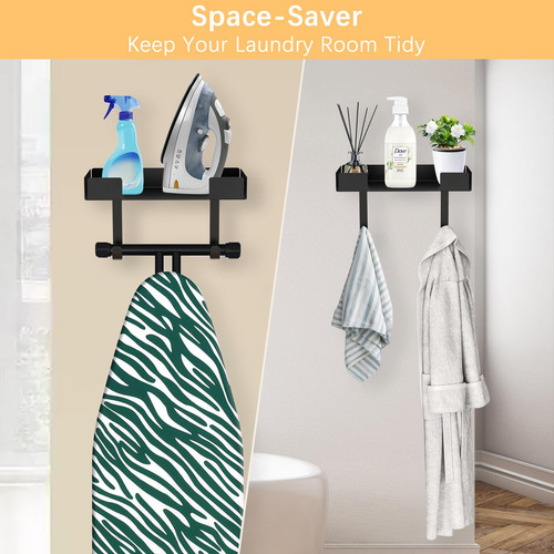 Soporte De Pared Para Tabla De Planchar Y Plancha
