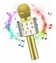 Micrófono De Karaoke Para Niños, Juguetes Para Niñas Amarill