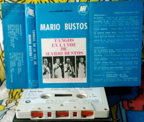 Mario Bustos-tangos En La Voz De