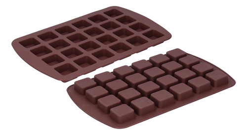 Molde Suave De Silicona Para Chocolate, Caramelo, 24 Rejilla