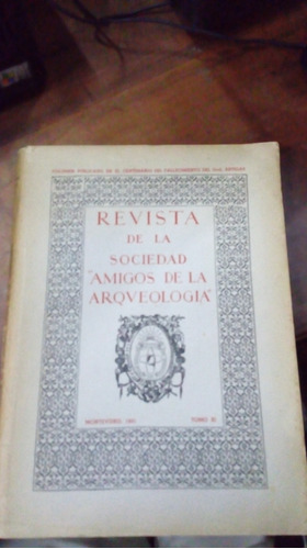 Libro Revista De La Sociedad Amigos De La Arqueologia 11