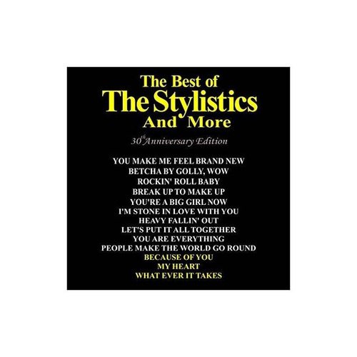 Stylistics Best Of: 30th Anniversary Edition Usa Import Cd