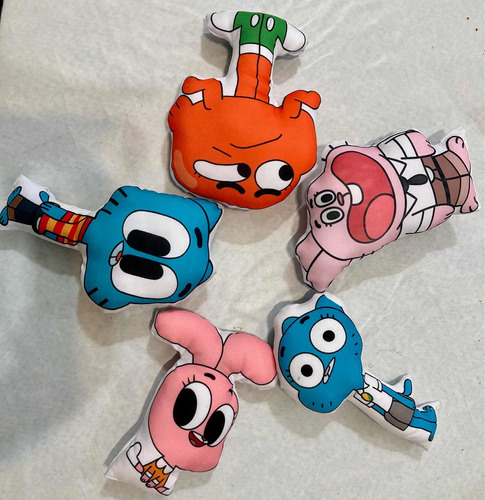 Muñecos El Asombroso Mundo De Gumball Apego 25 Cm