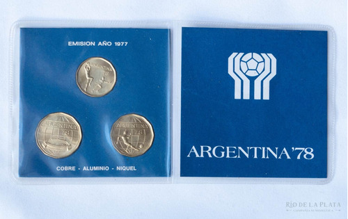 Monedas Originales En Su Blister Mundial 78