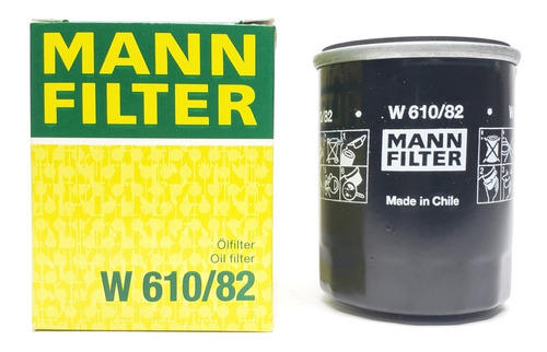 Filtro Aceite W610/82 Mann Filter Baic Brilliance Dong Feng
