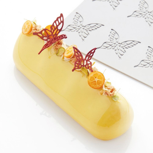 Imagen 5 de 5 de Molde De Silicon Gourmand Mariposa Grande