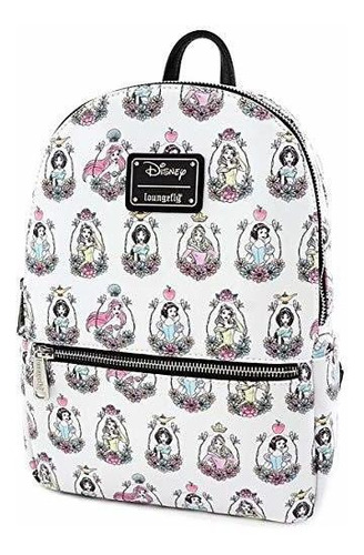 Morral Casual - Loungefly Princess Portraits Mini Mochila De