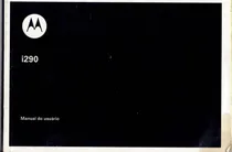 Comprar Manual Do Usuário Celular Nextel Motorola I290
