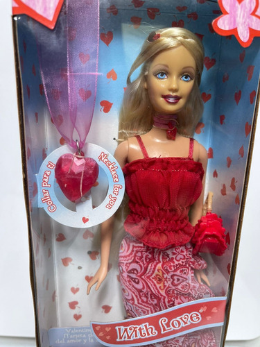 Barbie With Love Doll Muñeca 2005 Valentine Day 30cm Mattel (Usado)